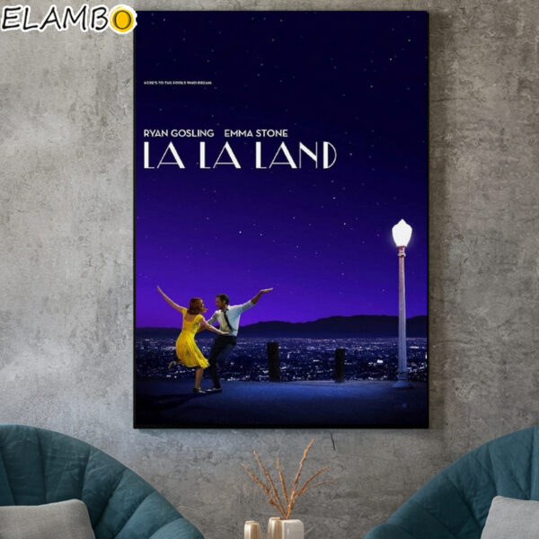 La La Land Movie Poster Canvas