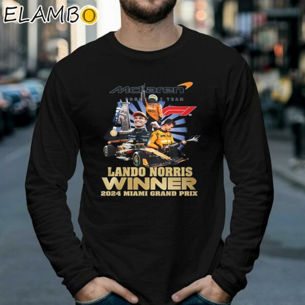 Lando Norris Winner 2024 Miami Grand Prix Shirt Longsleeve 39