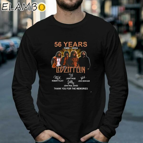 Led Zeppelin 56th Anniversary 1968 2024 Thank You For The Memories Shirt Longsleeve 39