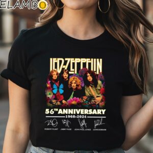 Led Zeppelin 56th Anniversary 1968 2024 Thank You For The Memories T Shirt Black Shirt Shirt