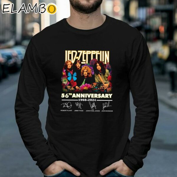 Led Zeppelin 56th Anniversary 1968 2024 Thank You For The Memories T Shirt Longsleeve 39