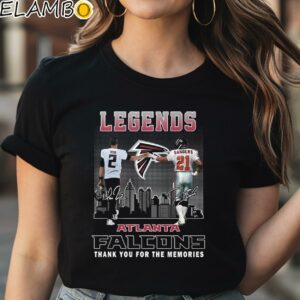 Legends Atlanta Falcons Ryan And Sanders Thank You For The Memories Shirt Black Shirt Shirt
