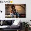 Lenny Kravitz Music Poster Canvas Wall Art Home Decor