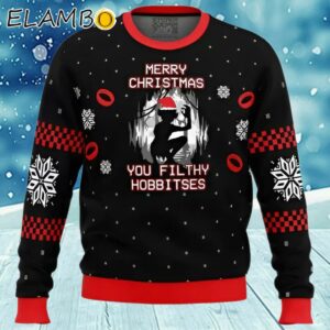 Lord of the Rings Filthy Hobitses Ugly Christmas Sweater Sweater Ugly