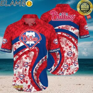 MLB Philadelphia Phillies Floral Hawaiian Shirt Aloha Shirt Aloha Shirt