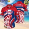 MLB Philadelphia Phillies Floral Hawaiian Shirt Hawaiian Hawaiian
