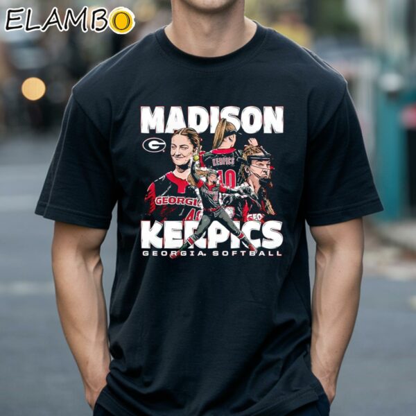 Madison Kerpics Player Georgia NCAA Softball Collage Poster shirt Black Shirts 18