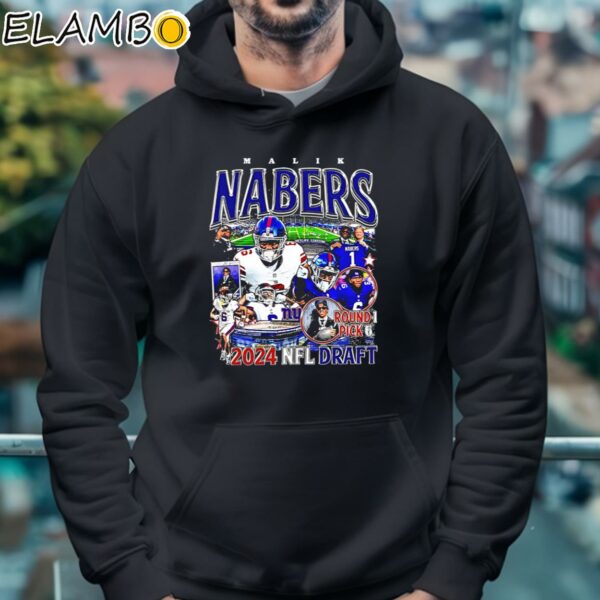Malik Nabers New York Giants 2024 NFL Draft Shirt Hoodie 4