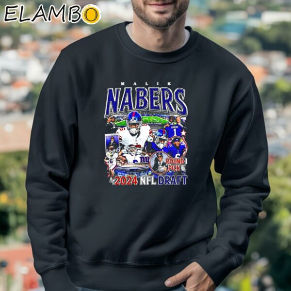 Malik Nabers New York Giants 2024 NFL Draft Shirt Sweatshirt 3