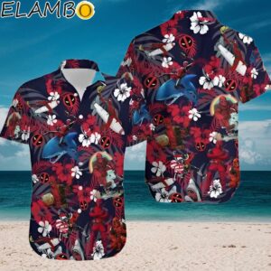 Marvel Deadpool Red Hawaiian Shirt Aloha Shirt Aloha Shirt