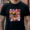Marvel Studios Chibi Characters X Deadpool Wolverine Shirt Black Shirt Shirts