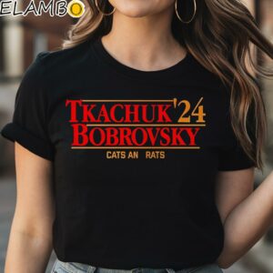 Matthew Tkachuk and Sergei Bobrovsky 2024 Cats and Rats shirt Black Shirt Shirt