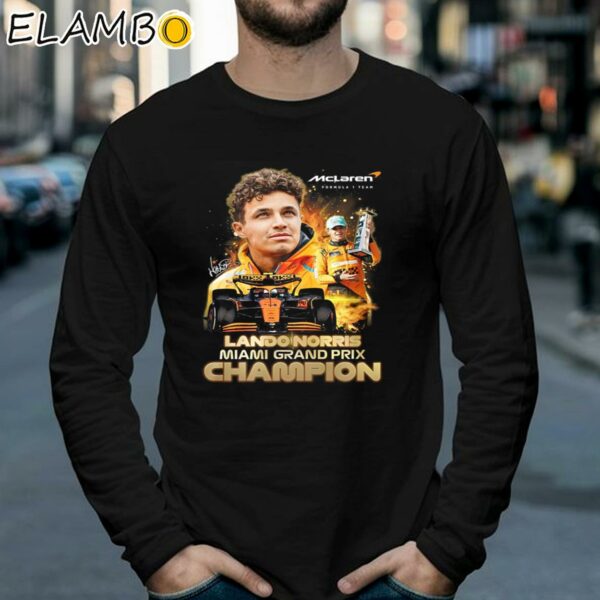 Mclaren Formula 1 Team Lando Norris Miami Grand Prix Champion Shirt Longsleeve 39