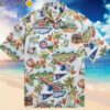 Mens Reyn Spooner White Chicago Cubs Button Up Shirt Hawaiian Hawaiian