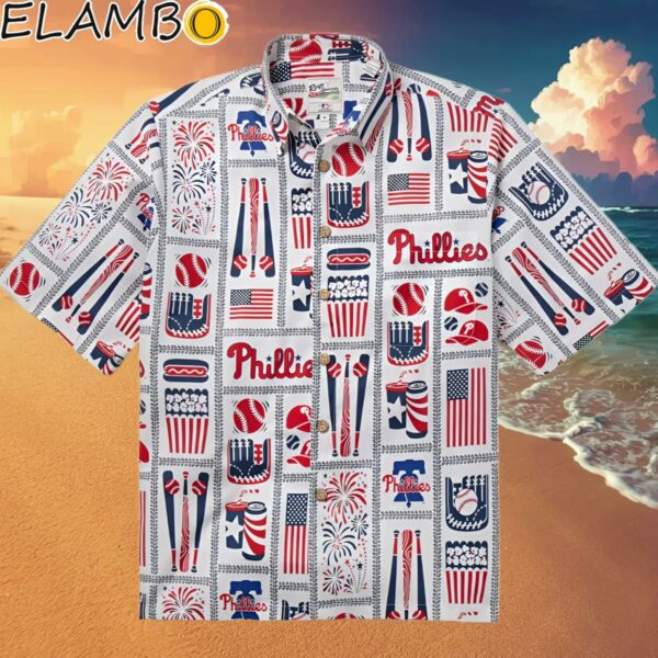 Mens Reyn Spooner White Philadelphia Phillies Hawaiian Button Up Shirt Hawaaian Shirt Hawaaian Shirt