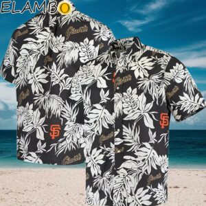 Mens San Francisco Giants Black Aloha Button Down Shirt Aloha Shirt Aloha Shirt