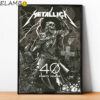 Metallica 40 Year Anniversary Poster