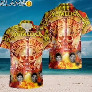 Metallica 72 Seasons Hawaiian Shirt Fans Gifts Aloha Shirt Aloha Shirt