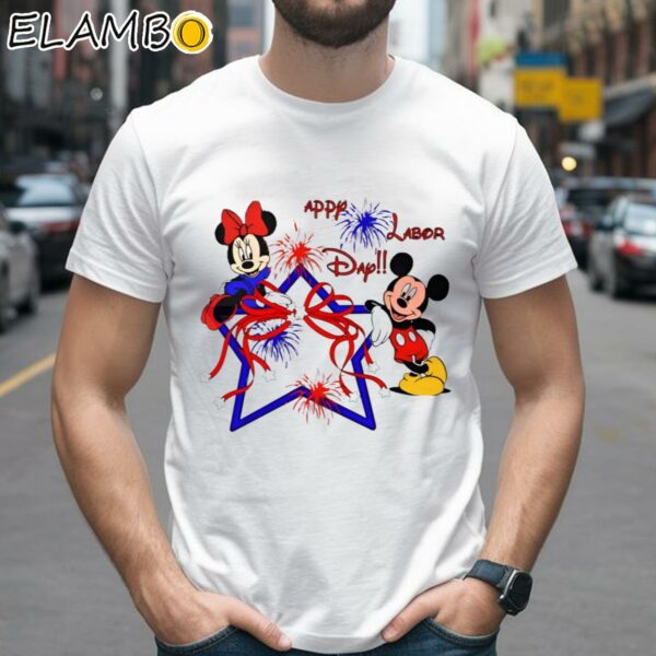 Mickey And Minnie Happy Labor Day Shirt 2 Shirts 26