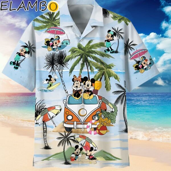 Mickey And Minnie Mens Disney Hawaiian Shirt Hawaiian Hawaiian