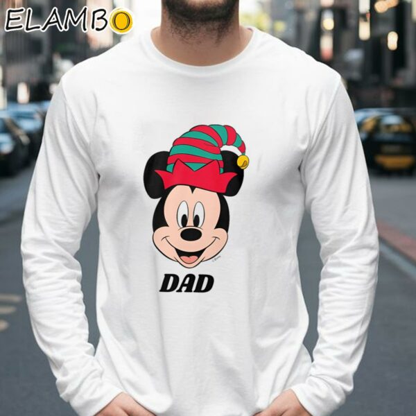 Mickey Mouse Christmas Elf Hat Shirt Longsleeve 39