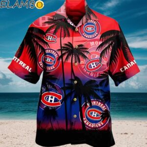 Montreal Canadiens NHL Palm Tree Summer Hawaiian Shirt Aloha Shirt Aloha Shirt