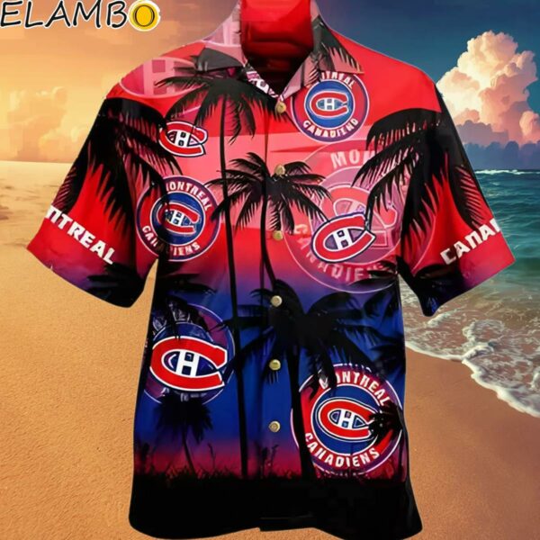 Montreal Canadiens NHL Palm Tree Summer Hawaiian Shirt Hawaaian Shirt Hawaaian Shirt