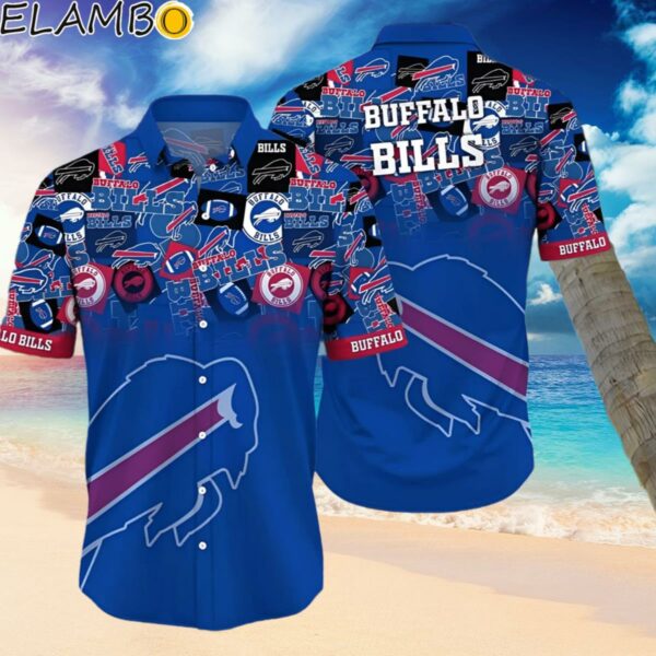 NFL Buffalo Bills Blue Hawaiian Shirt Gift for Fans Hawaiian Hawaiian