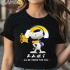 NFL Los Angeles Rams Shirt Snoopy I'll Be There For You Black Shirt Shirt