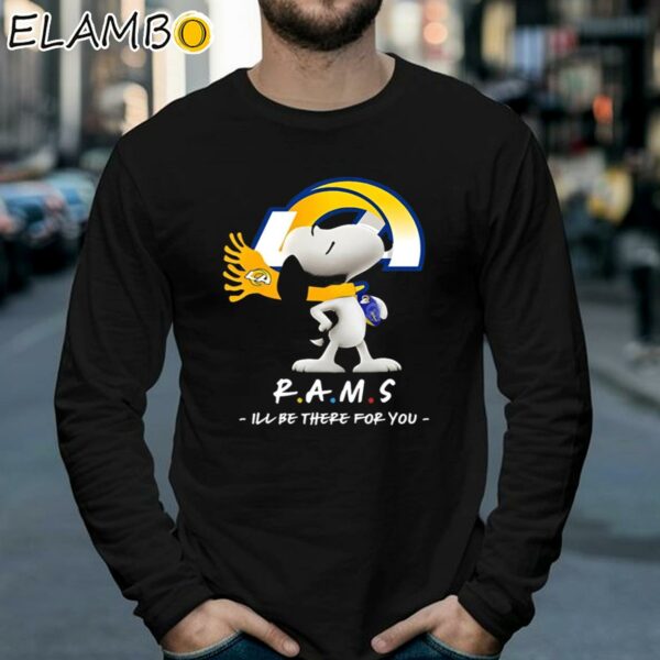 NFL Los Angeles Rams Shirt Snoopy I'll Be There For You Longsleeve 39
