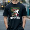 NHL Minnesota Wild Snoopy Perfect Smile The Peanuts Movie Hockey Shirt Black Shirts 18