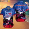 NHL New York Rangers Coconut Pattern Hawaiian Shirt Gift For Summer Vacation Hawaaian Shirt Hawaaian Shirt