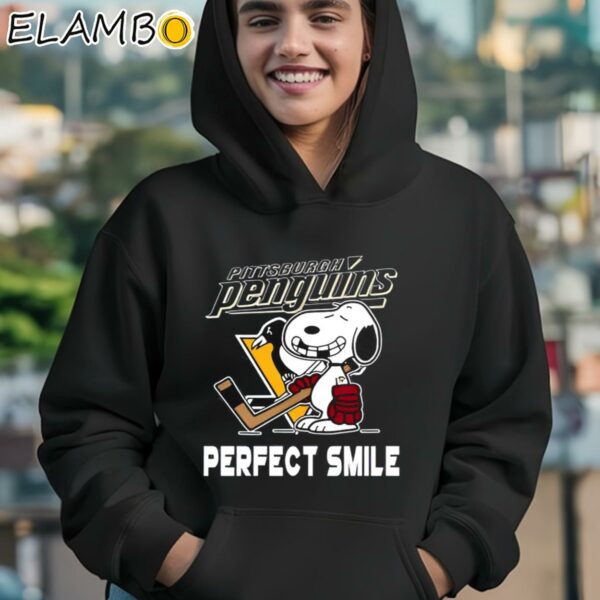 NHL Pittsburgh Penguins Snoopy Perfect Smile The Peanuts Movie Hockey Shirt Hoodie 12