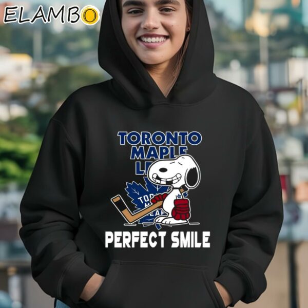 NHL Toronto Maple Leafs Snoopy Perfect Smile The Peanuts Movie Hockey Shirt Hoodie 12