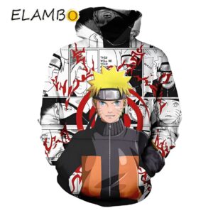 Naruto Anime 3D Hoodies Printed Printed Thumb