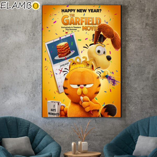 New Poster The Garfield Movie Poster Wall Decor