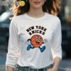 New York Knicks Basketball Running Shirt Longsleeve Women Long Sleevee