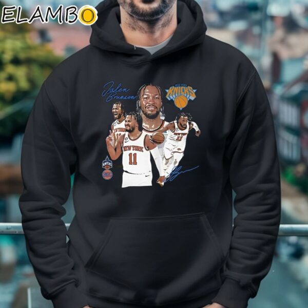 New York Knicks Jalen Brunson Signature Shirt Hoodie 4