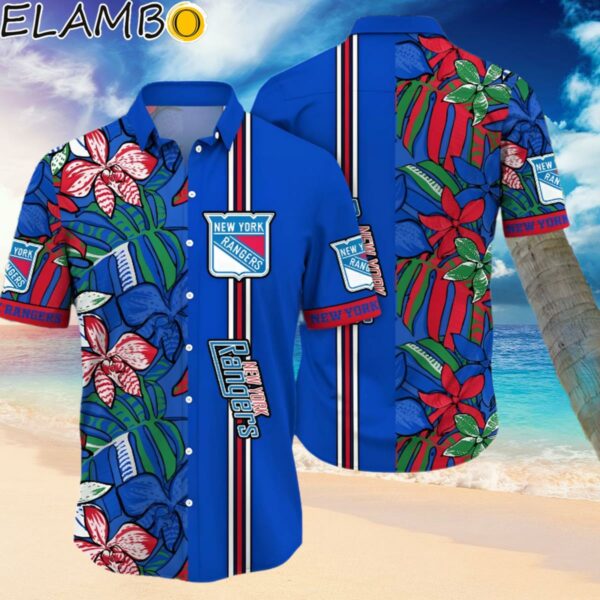 New York Rangers NHL Hawaiian Shirt Sunshine Aloha Shirt Hawaiian Hawaiian