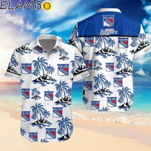New York Rangers Summer Shirt Hawaiian Shirt Hawaiian Hawaiian