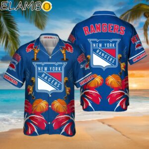 New York Rangers Tropical Hawaiian Shirt For Fans Printed Aloha