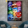 Official Inside Out 2 Movie Poster Wall Decor
