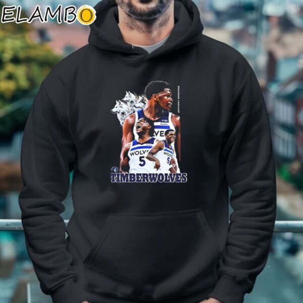 Official Minnesota Timberwolves Anthony Edwards Basketball Stars The Wolf shirt Hoodie 4
