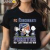 Official Peanuts Snoopy FC Cincinnati Forever Not Just When We Win Shirt Black Shirt Shirt