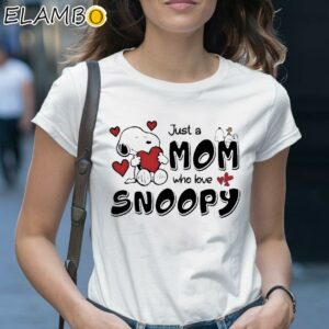 Official just A Mom Who Love Snoopy Mother's Day shirt 1 Shirt 28