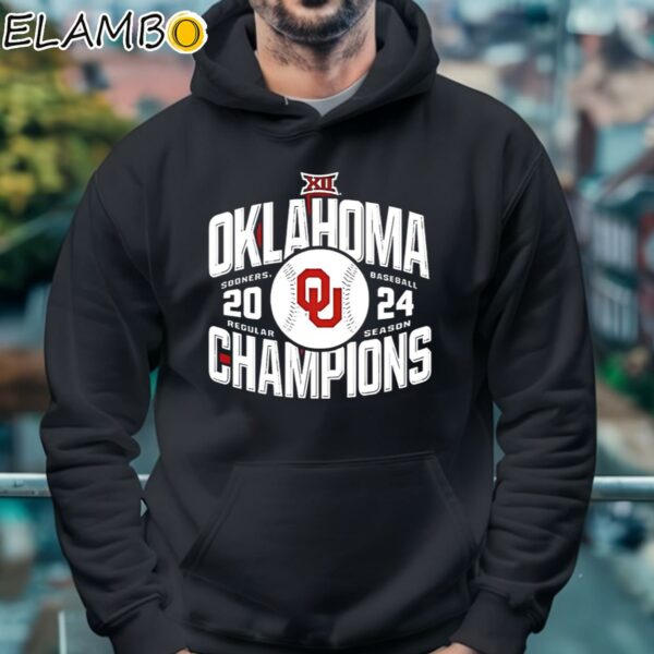 Oklahoma Sooners Baseball Regular Season Champions 2024 Shirt Hoodie 4