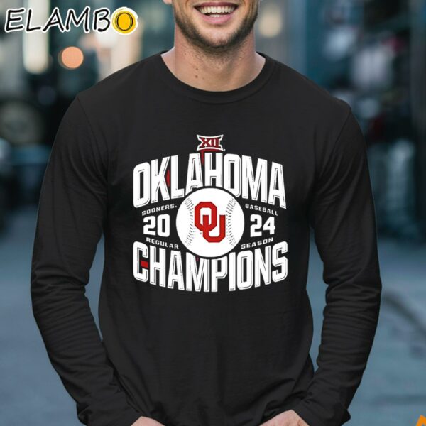 Oklahoma Sooners Baseball Regular Season Champions 2024 Shirt Longsleeve 17