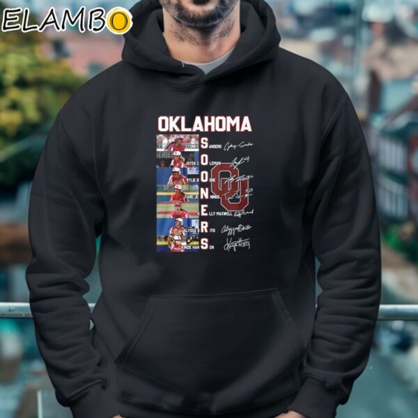 Oklahoma Sooners Signature Shirt Hoodie 4