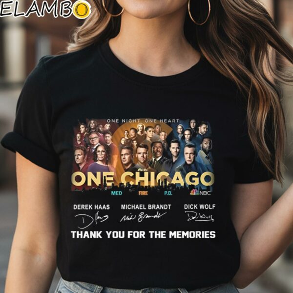 One Night One Heart One Chicago Thank You For The Memories T Shirt Black Shirt Shirt