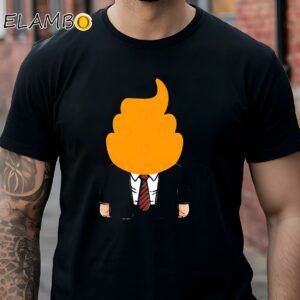 Orange Turd Poop Anti Trump T Shirt Black Shirt Shirts